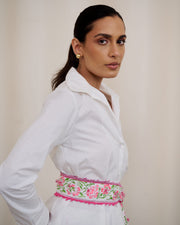 Embroidered Shirt Cuff